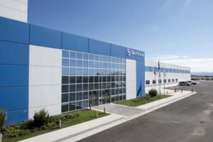 exterior view of Safran turbine component manufacturing facility