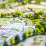 Landscape Architect drawing out design